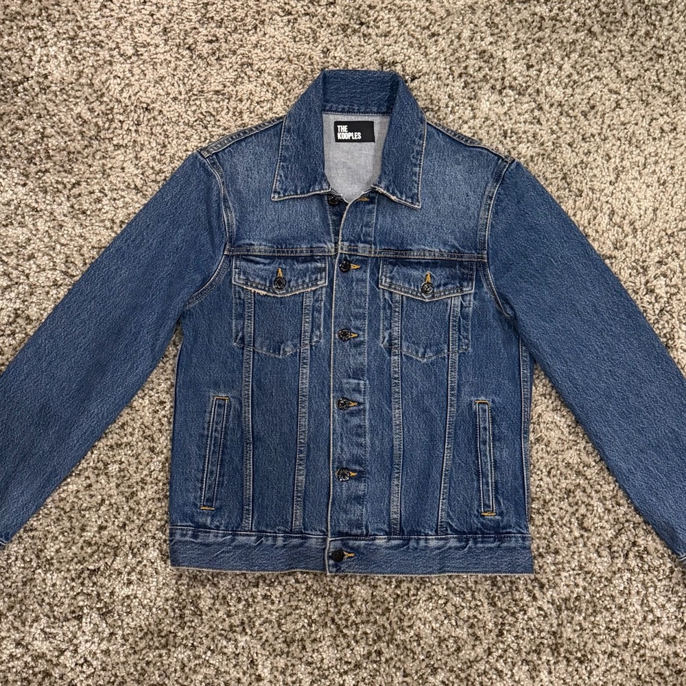 The Kooples Women's Blue Jean Jacket